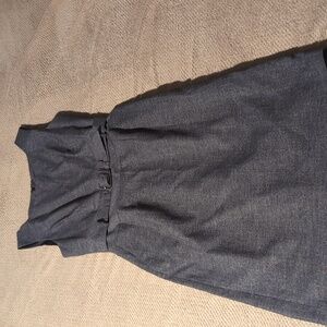 Banana Republic Grey Lined Dress